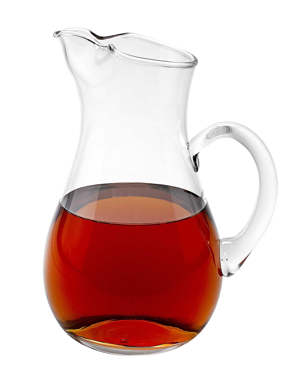 Mouth Blown Ice Tea  Martini Or Water Glass Pitcher  36 Oz - 99fab 