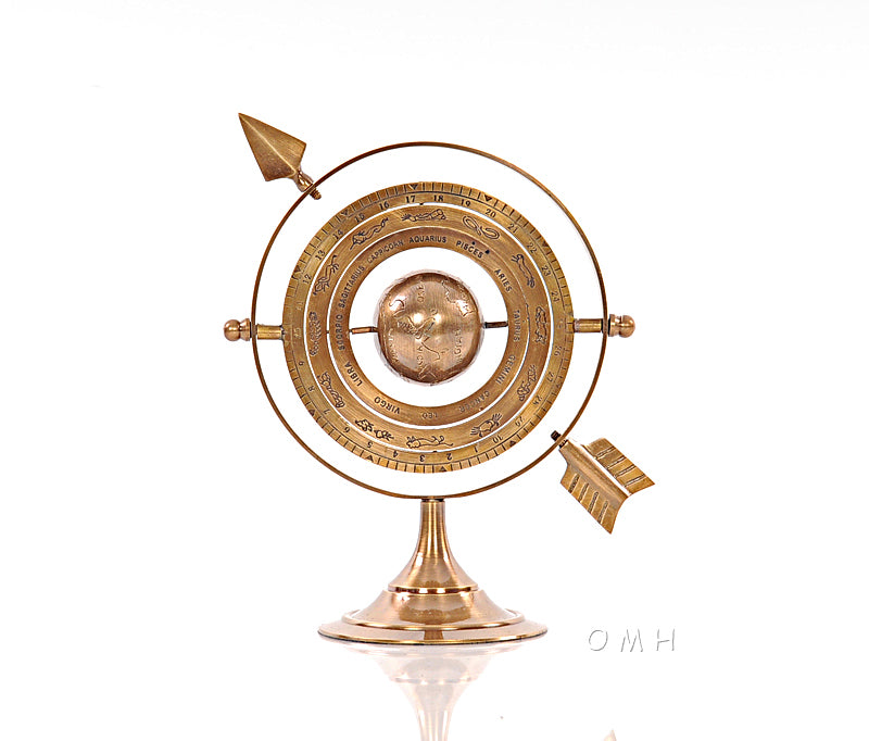 Armillary Brass with Bright Annealed Finish - 99fab 