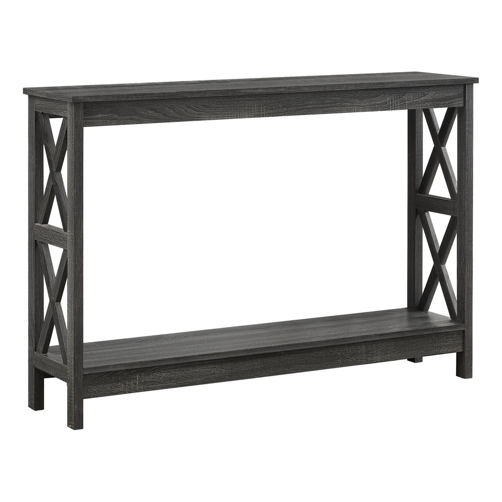 Rectangular Grey Hall Console Accent Table - 99fab 