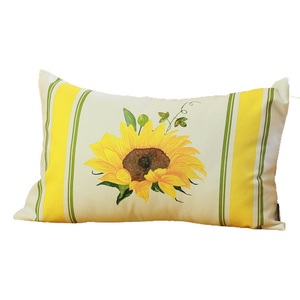 Set Of 2 20"  Fall Sunflower Lumbar Pillow Cover In Multicolor