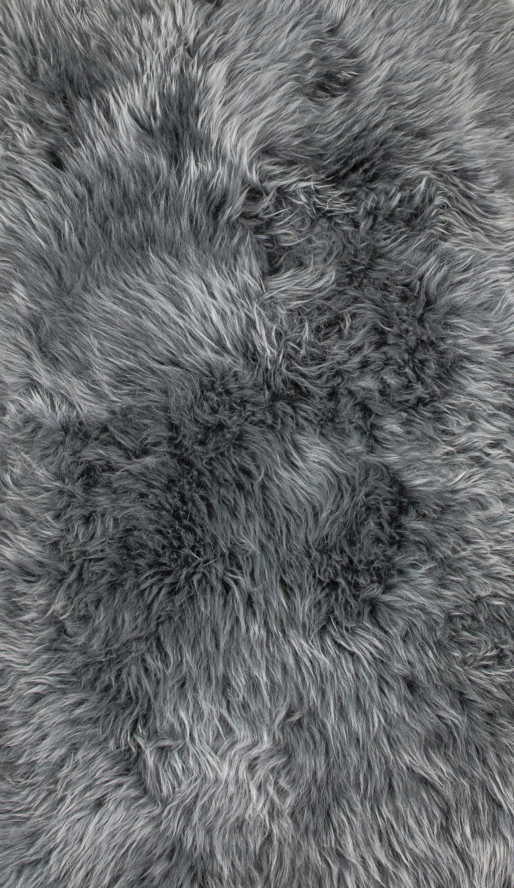 2' X 3' Warm Gray New Zealand Natural Sheepskin Rug - 99fab 