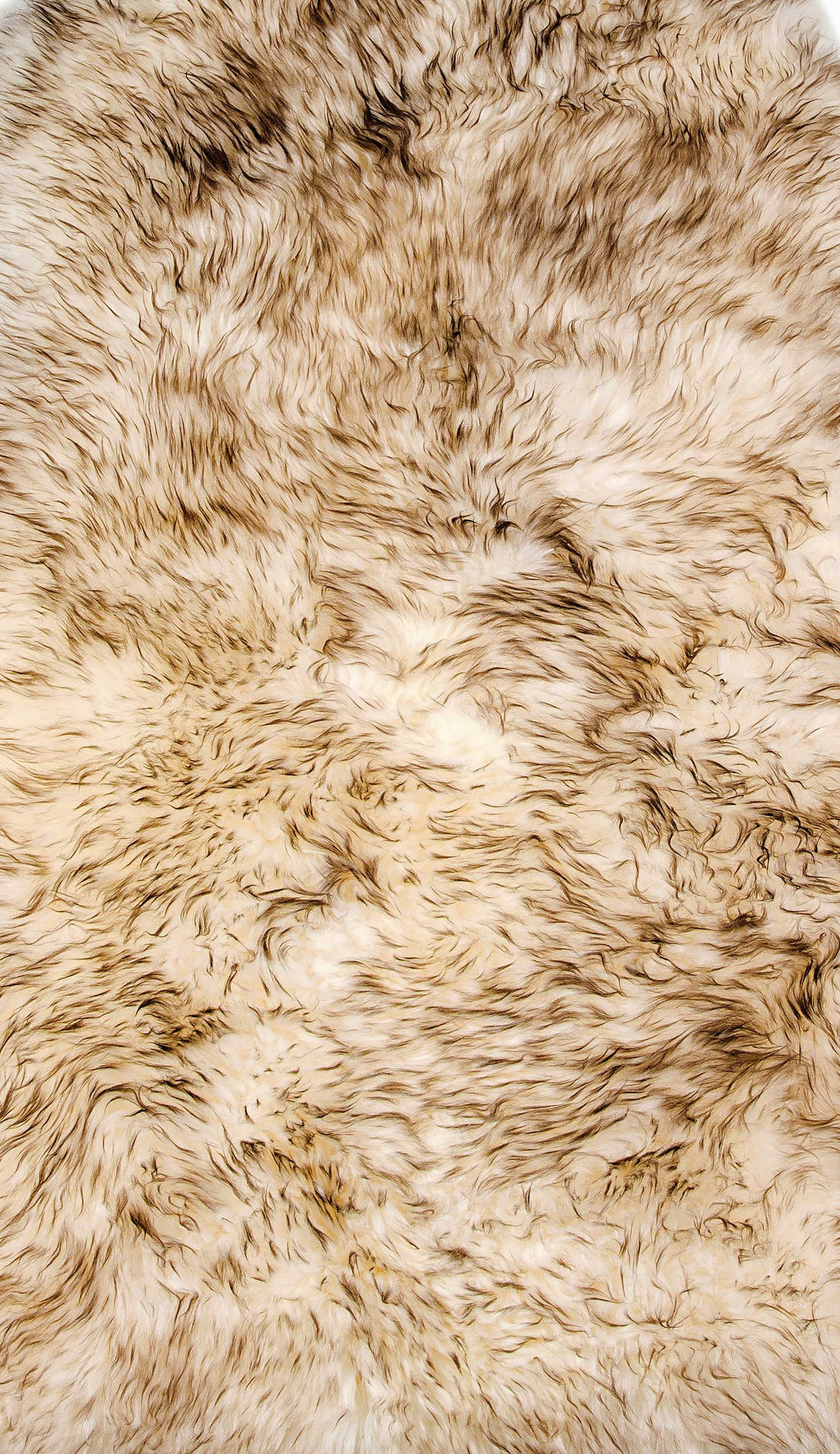 2' X 3' Dark Cream New Zealand Natural Sheepskin Rug - 99fab 