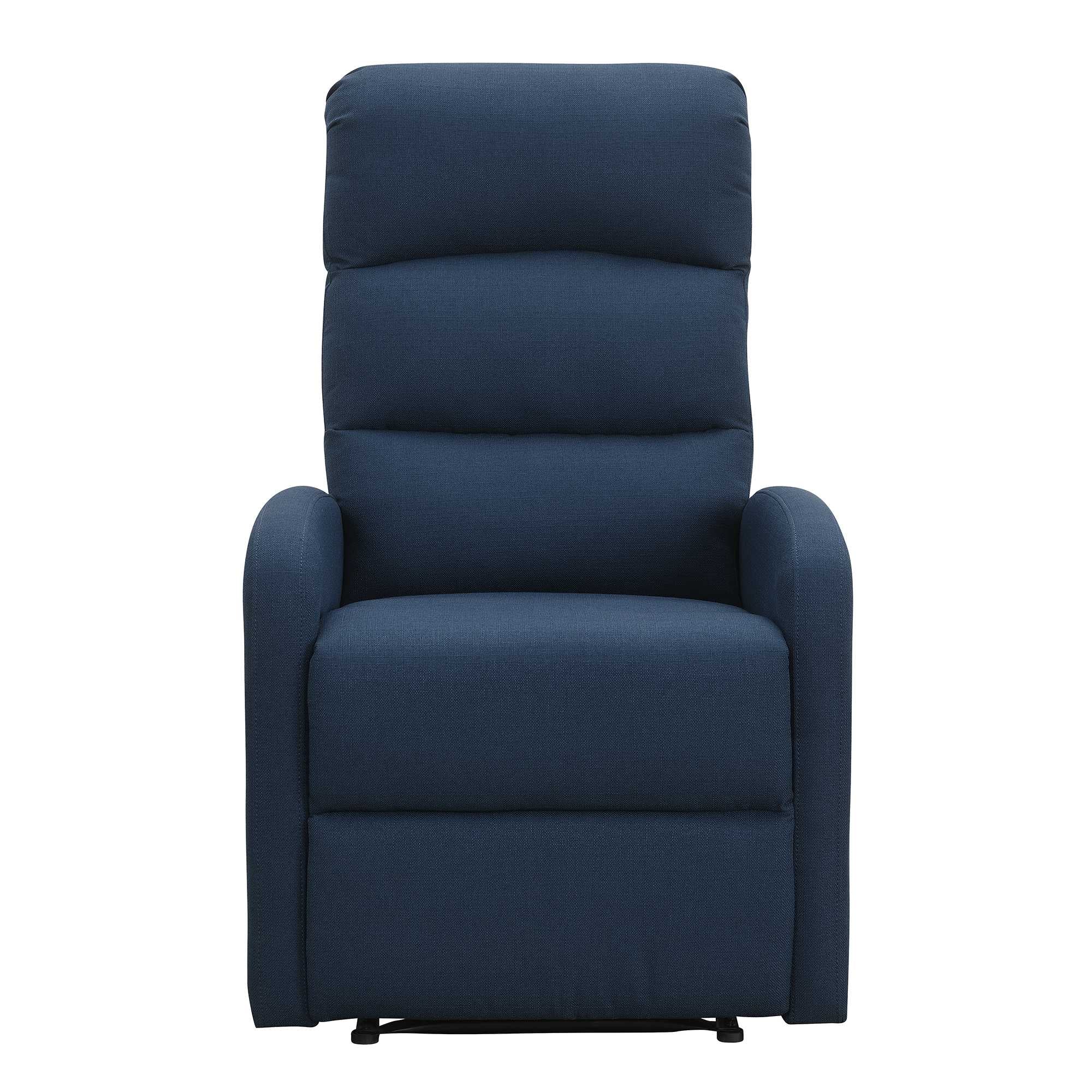 Relaxing Navy Blue Recliner Chair