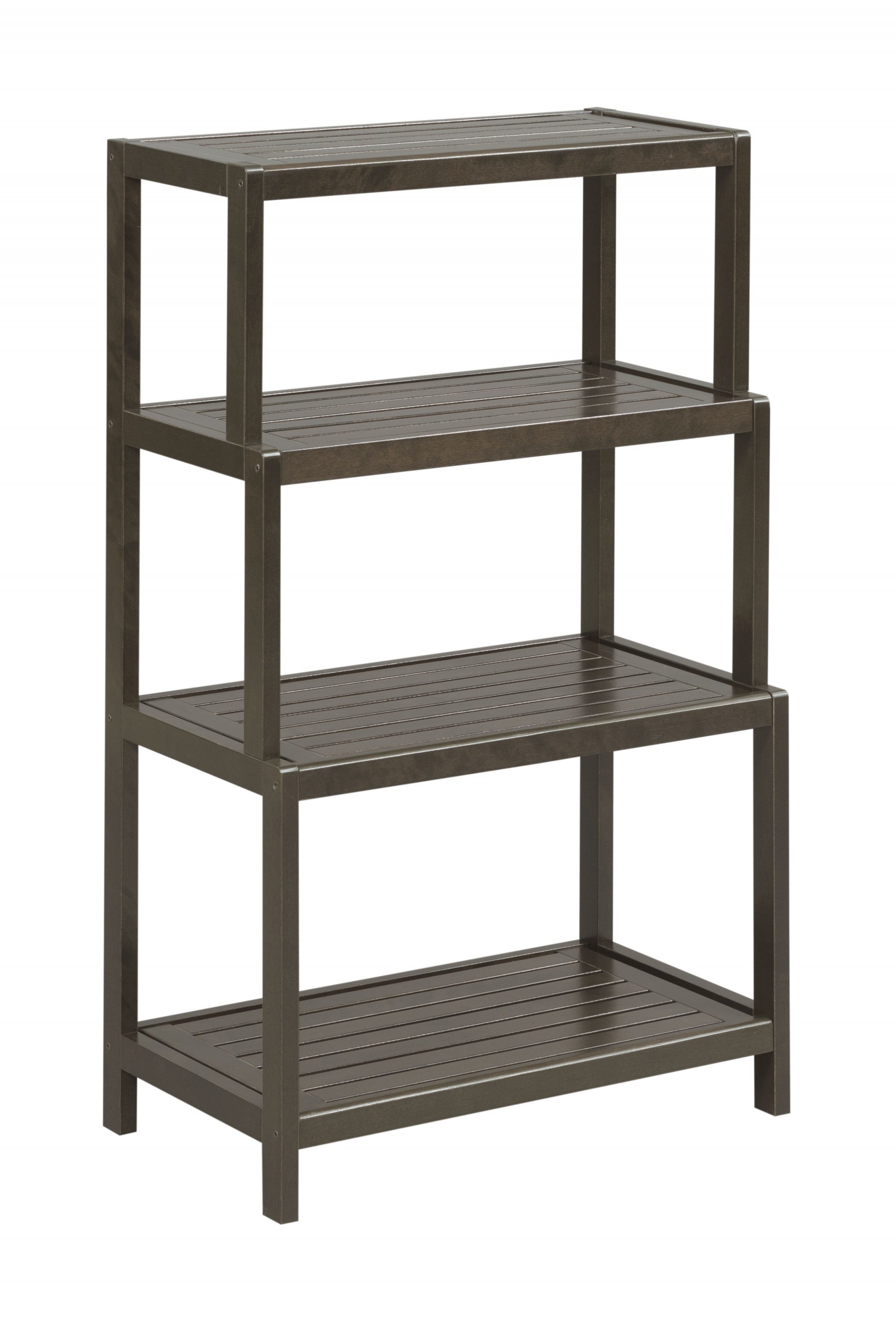 37" Bookcase With 4 Shelves In Espresso