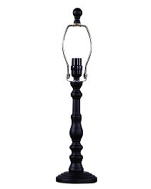 Black Classic Urn Shape Table Lamp Base