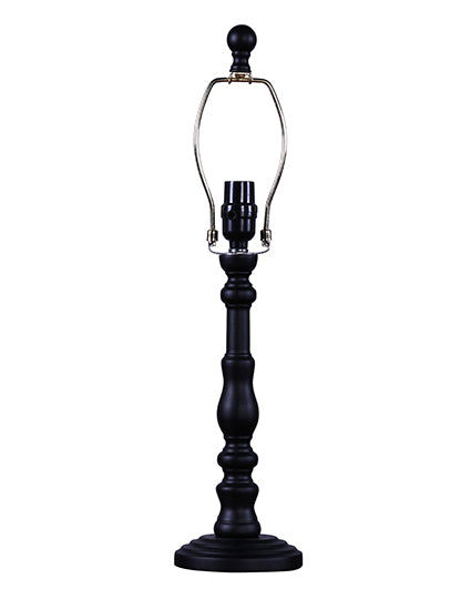 Black Classic Urn Shape Table Lamp Base - 99fab 