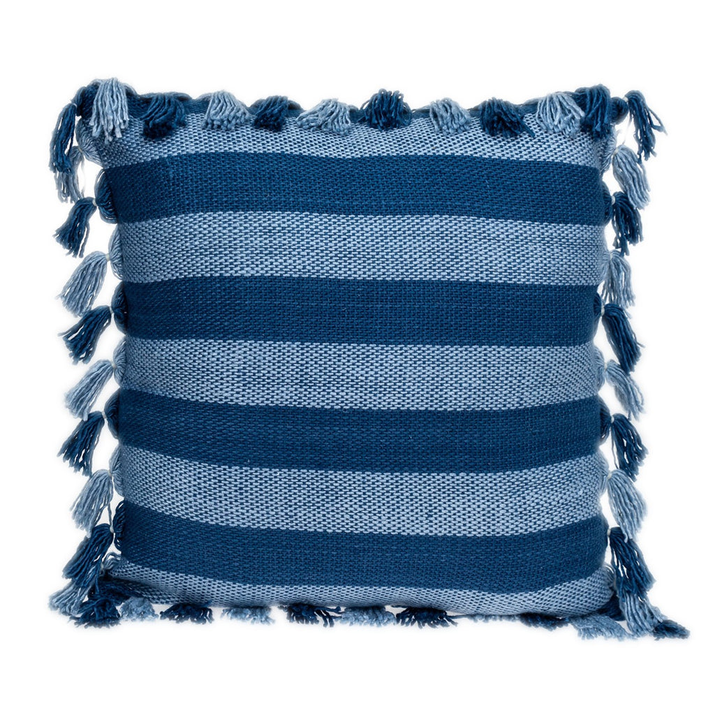 Rustic Bohemian Blue Throw Pillow - 99fab 