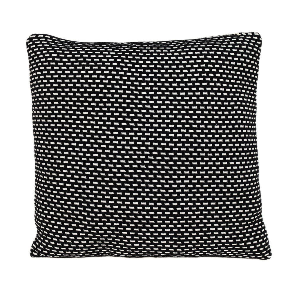 Super Black And White Check Throw Pillow - 99fab 