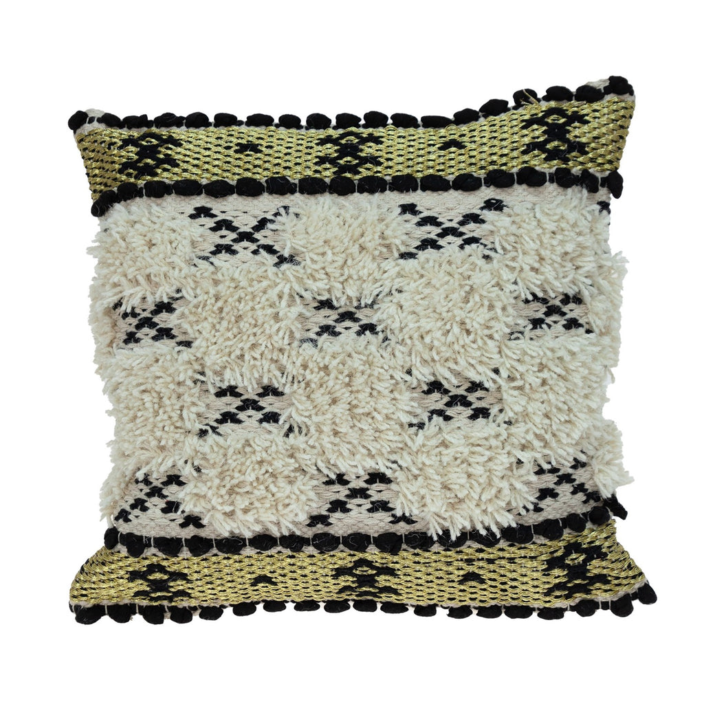 Shaggy Woven Throw Pillow - 99fab 