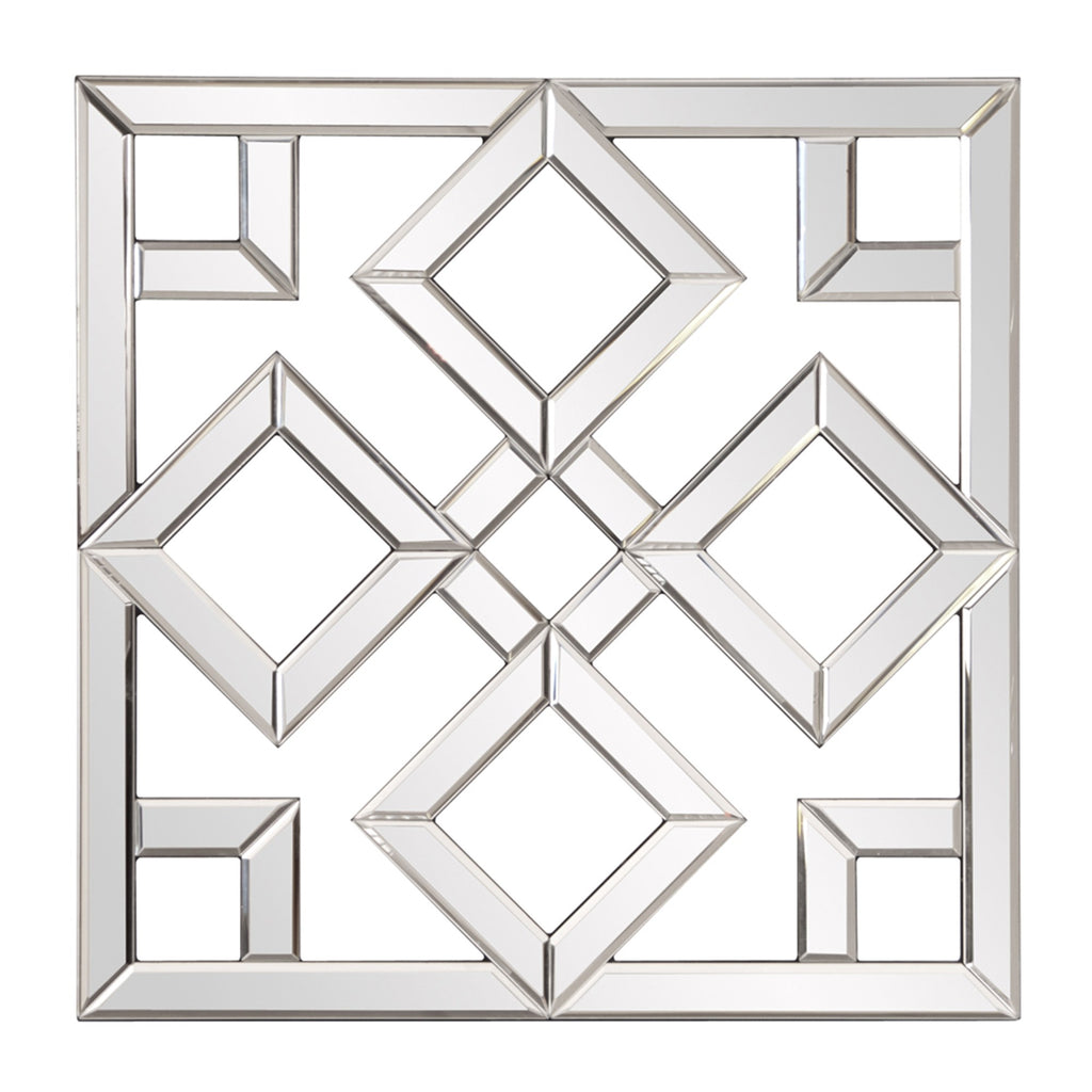 Interlocking Mirrored Squares With Lattice Design - 99fab 