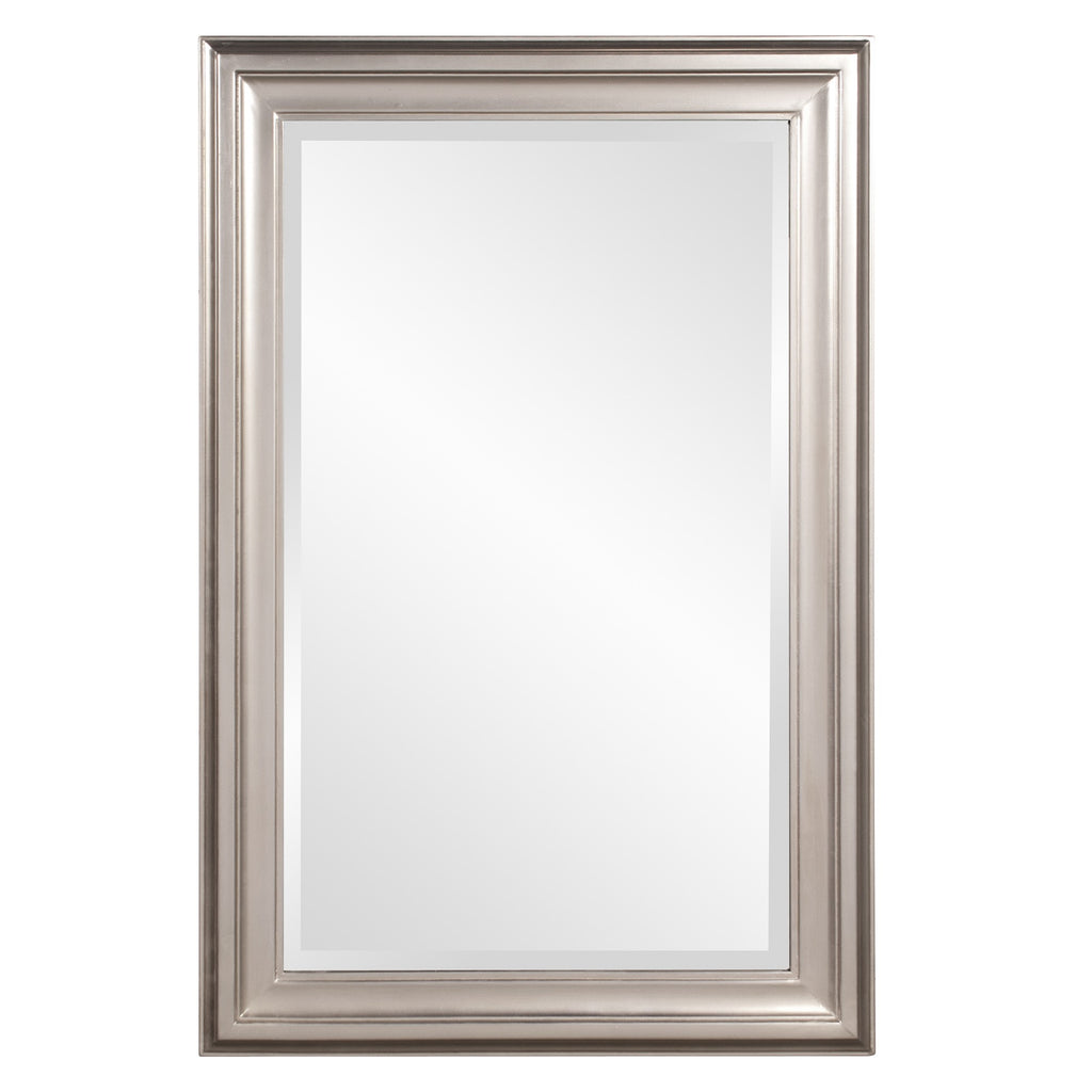 Rectangular Mirror With Leaf Wood Frame - 99fab 