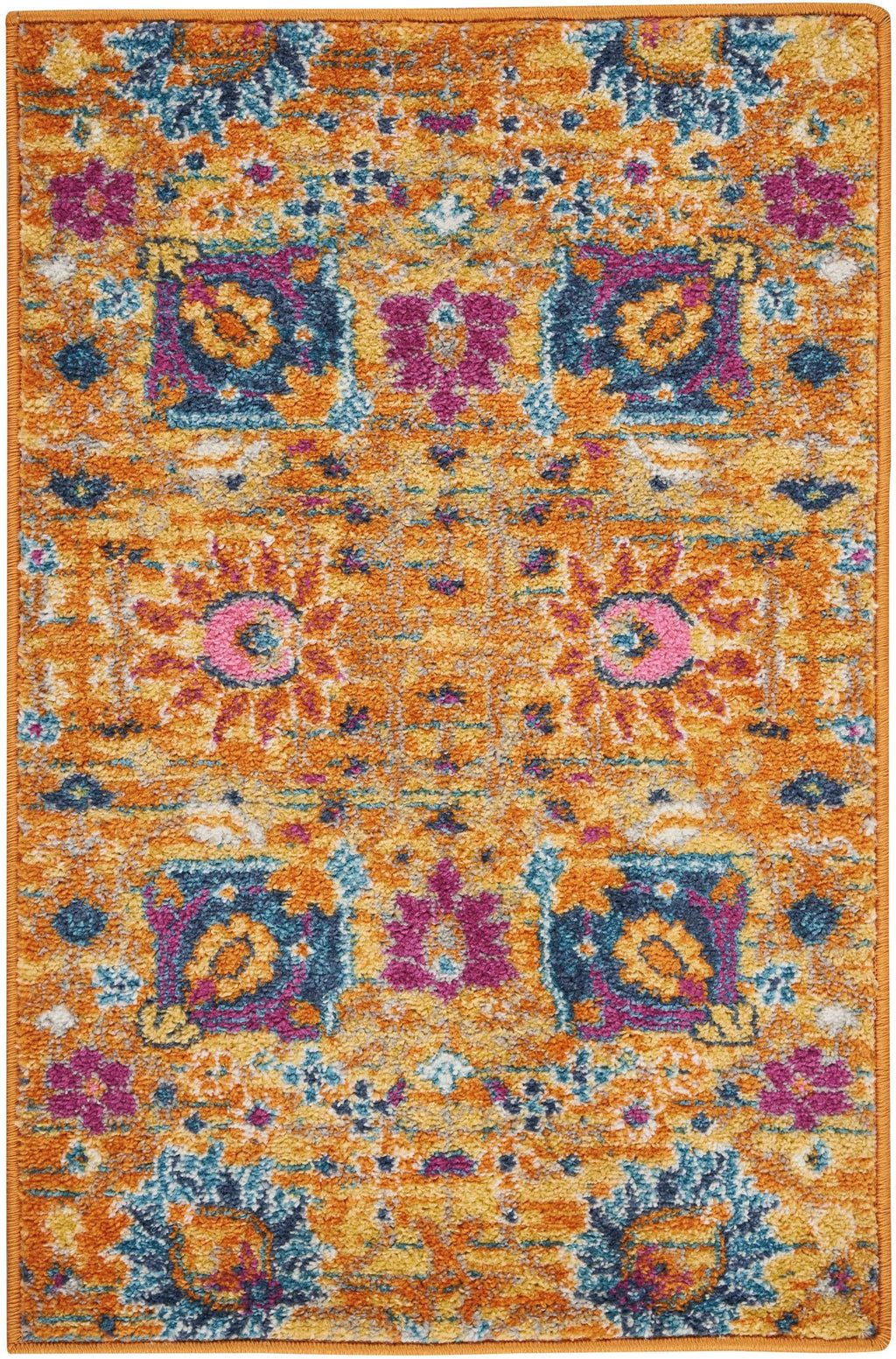 2' X 3' Sunset Floral Power Loom Area Rug - 99fab 