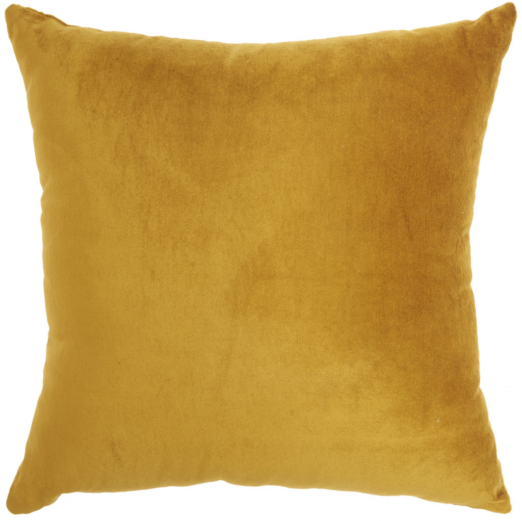 Mustard And Silver Throw Pillow - 99fab 