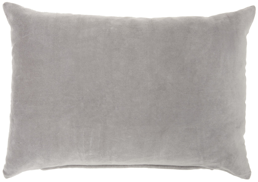 Solid Gray Casual Throw Pillow - 99fab 