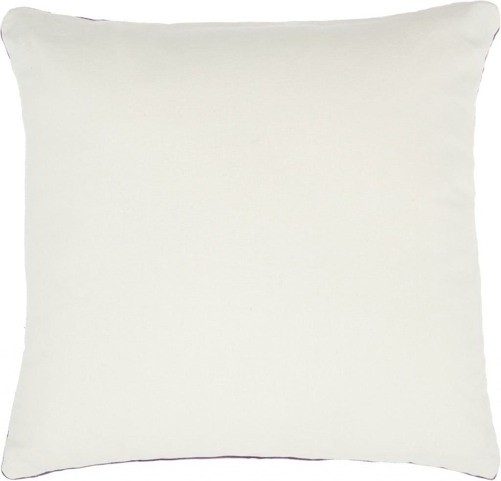 Purple Velvet Modern Throw Pillow - 99fab 