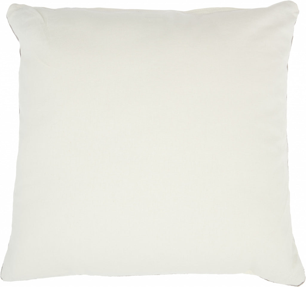 Taupe Velvet Modern Throw Pillow - 99fab 