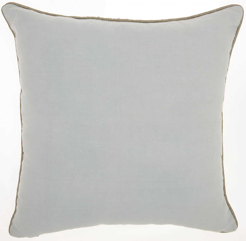 Periwinkle Embellished Throw Pillow - 99fab 