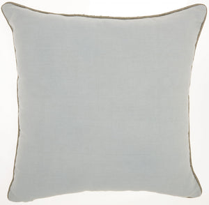 Periwinkle Embellished Throw Pillow