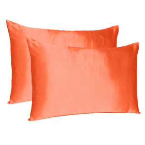 Poppy Dreamy Set Of 2 Silky Satin King Pillowcases