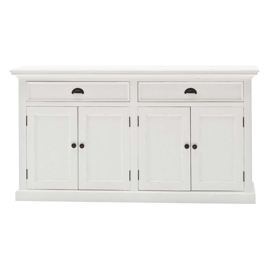 Modern Farmhouse White Buffet Server - 99fab 