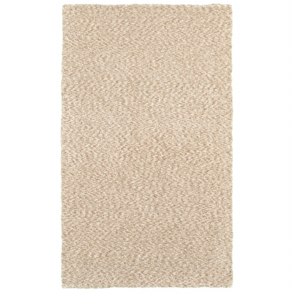 5’ X 7’ Modern Soft Tan Indoor Area Rug - 99fab 