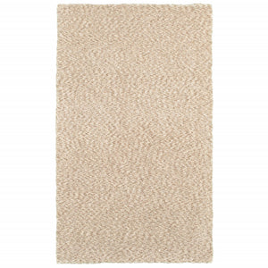 5’ X 7’ Modern Soft Tan Indoor Area Rug