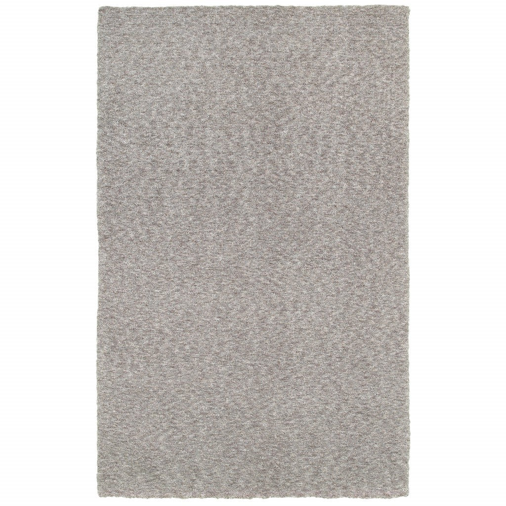 5’ X 7’ Modern Shaggy Soft Gray Indoor Area Rug - 99fab 