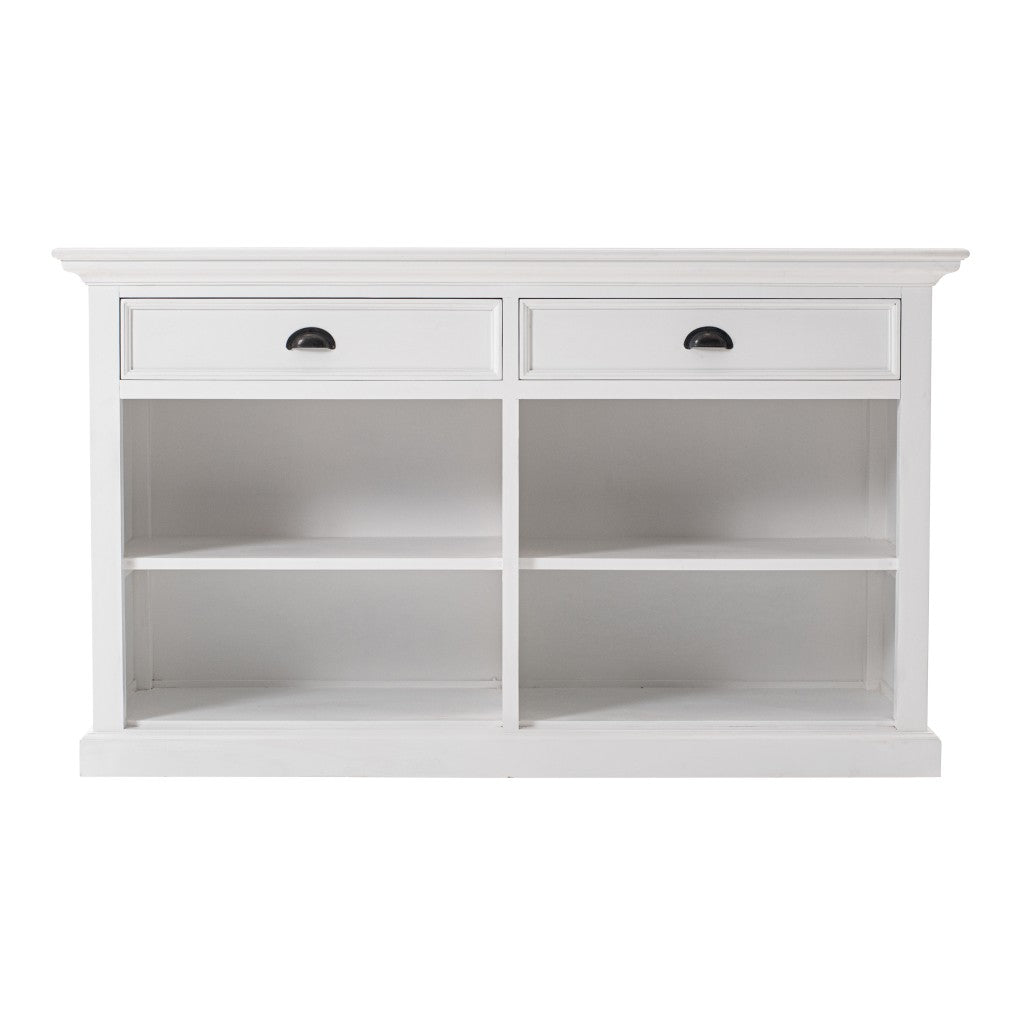 Modern Farm White Two Drawer Buffet Server