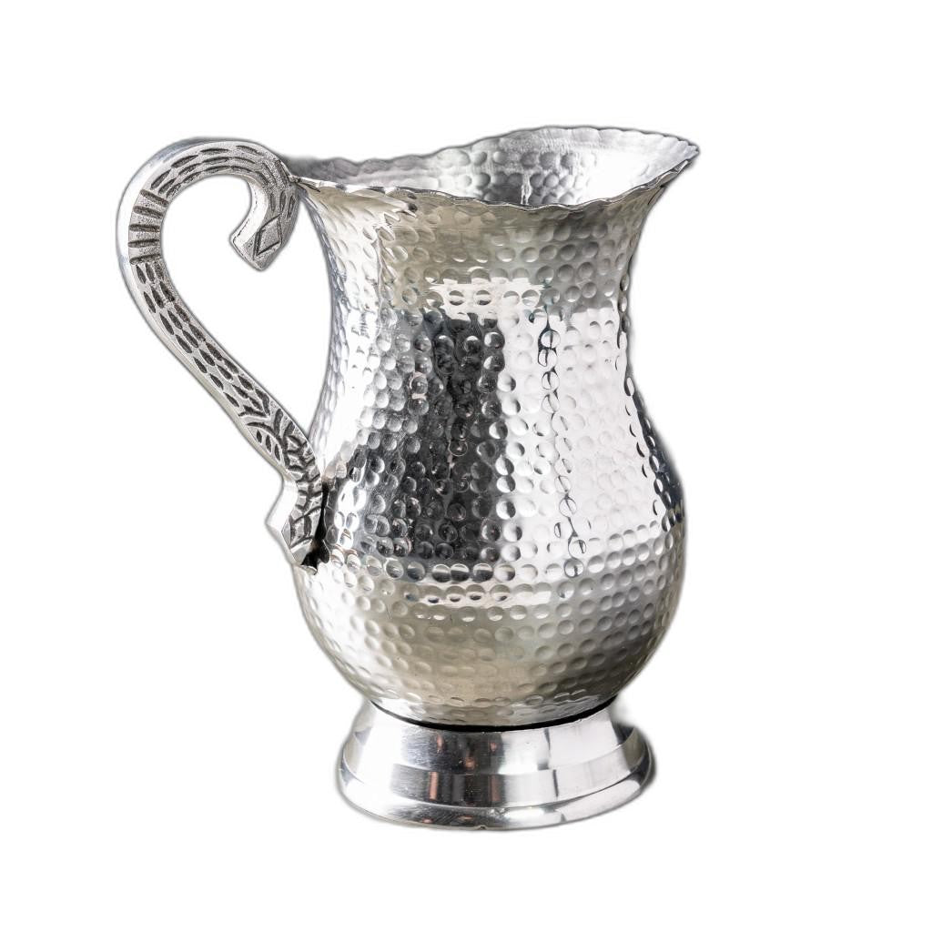 Hand Hammered Stainless Steel Pitcher