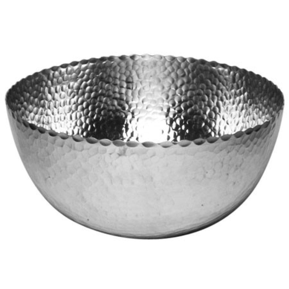 Round Scallop Edged Hammered Bowl - 99fab 