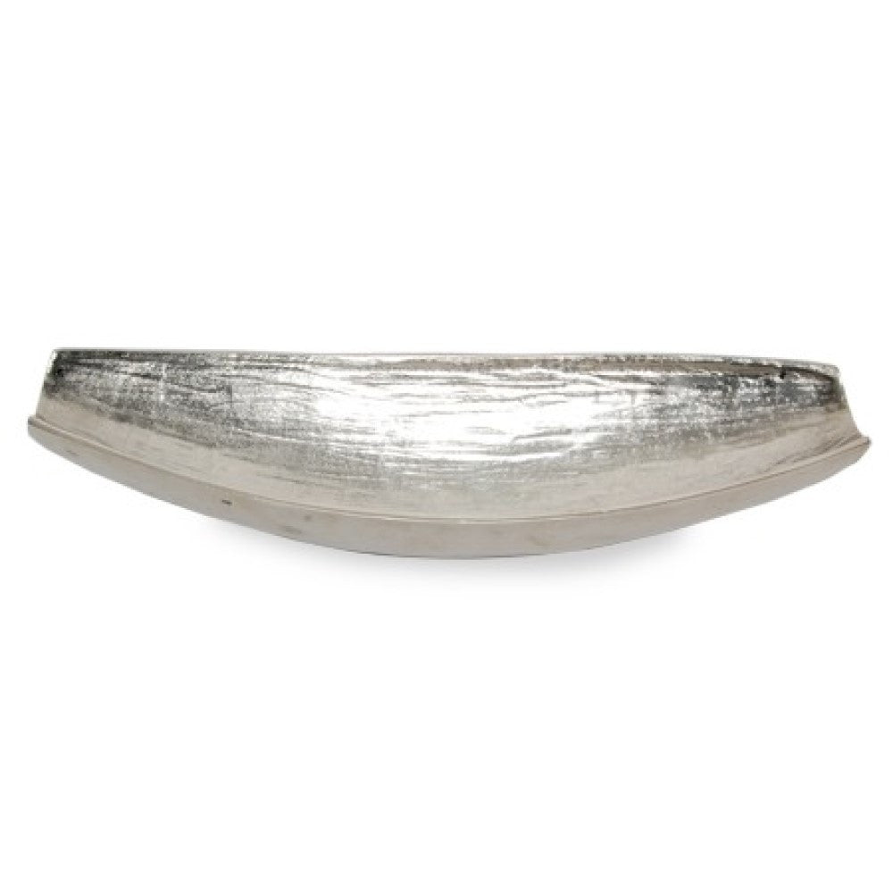 Silver Boat Shaped Modern Bowl - 99fab 