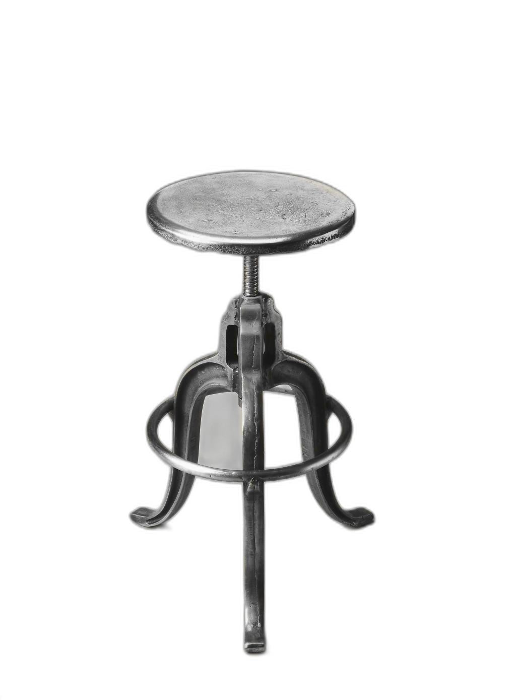 Glossy Iron Revolving Bar Stool - 99fab 