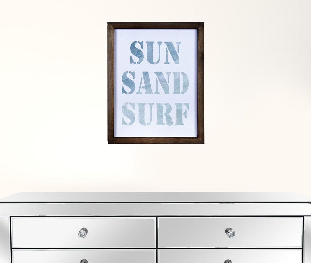 Set Of Three Beach Themed Wall Art - 99fab 