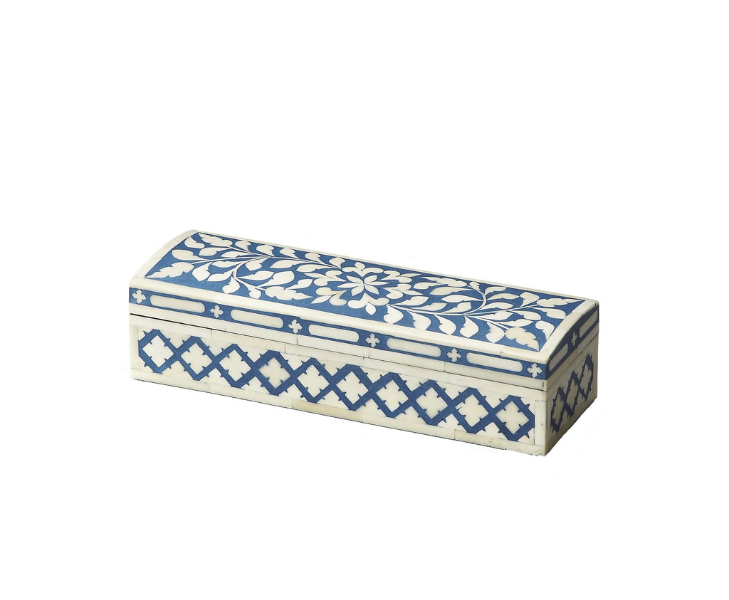 Blue Bone Inlay Storage Box - 99fab 