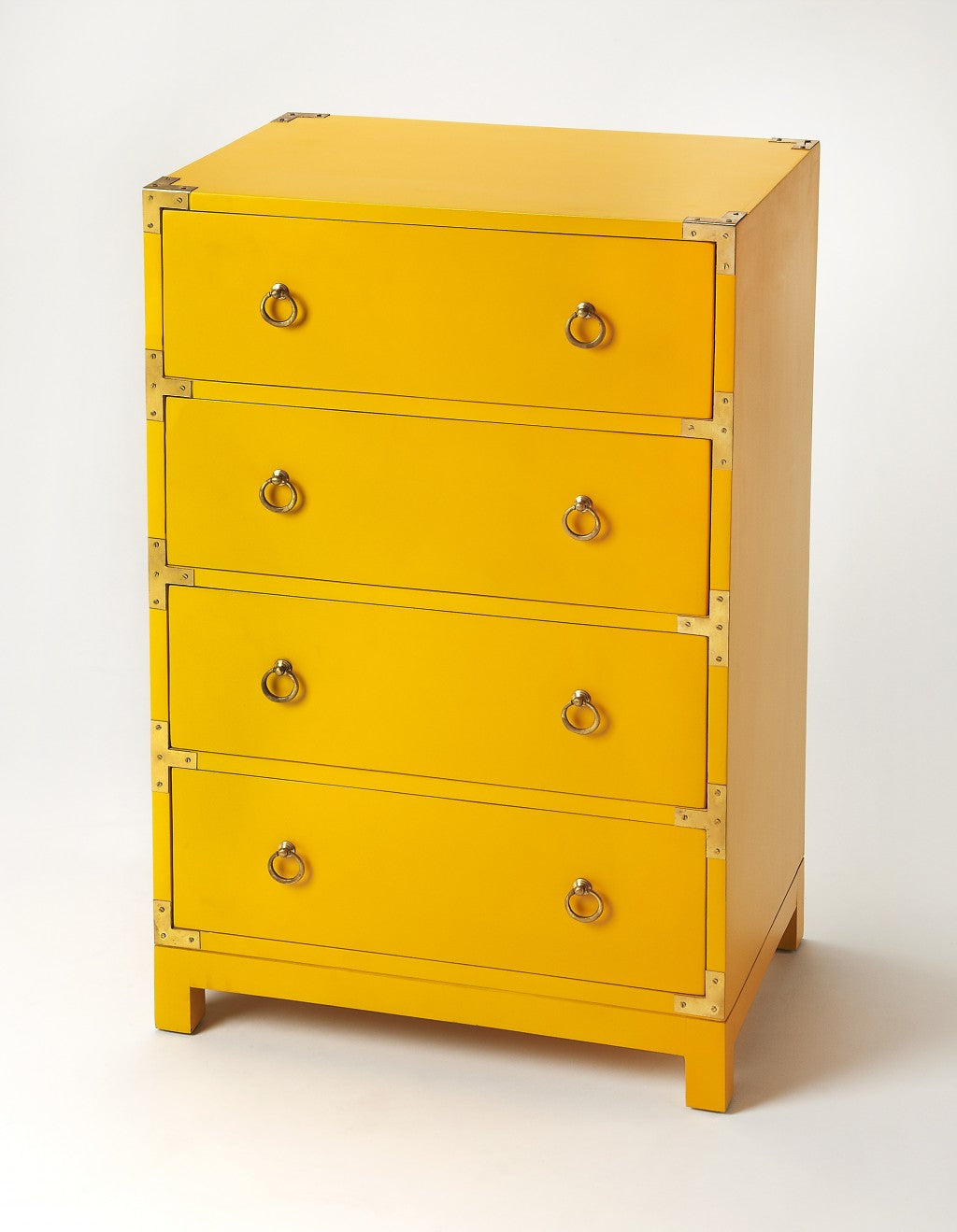 Ardennes Yellow Campaign Accent Chest