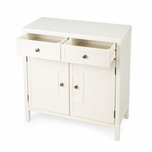 Imperial White Console Cabinet