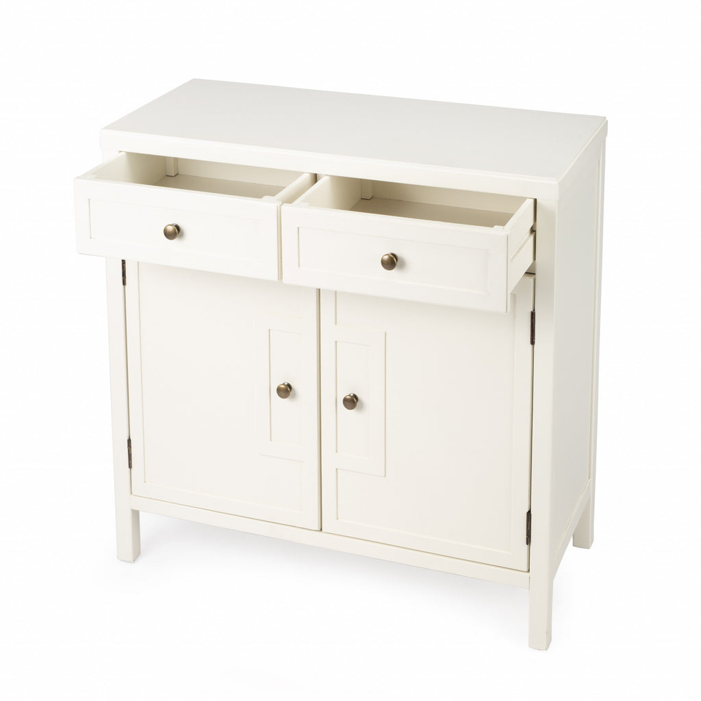 Imperial White Console Cabinet - 99fab 