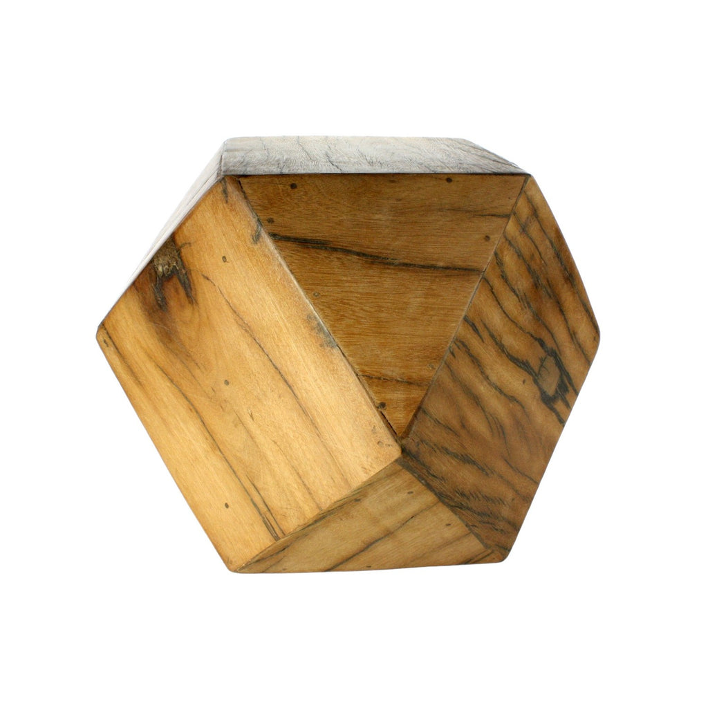 Wooden Geometric Sculpture - 99fab 