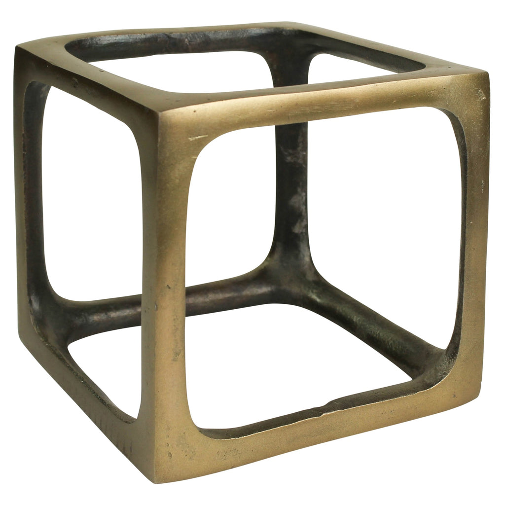 Jumbo Cast Aluminum Square Sculpture - 99fab 