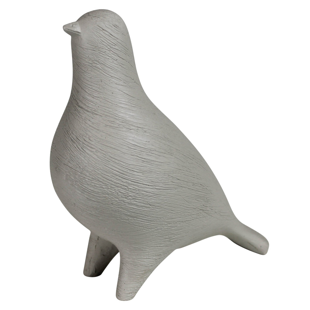 Jumbo Textured Ceramic Bird Sculpture - 99fab 