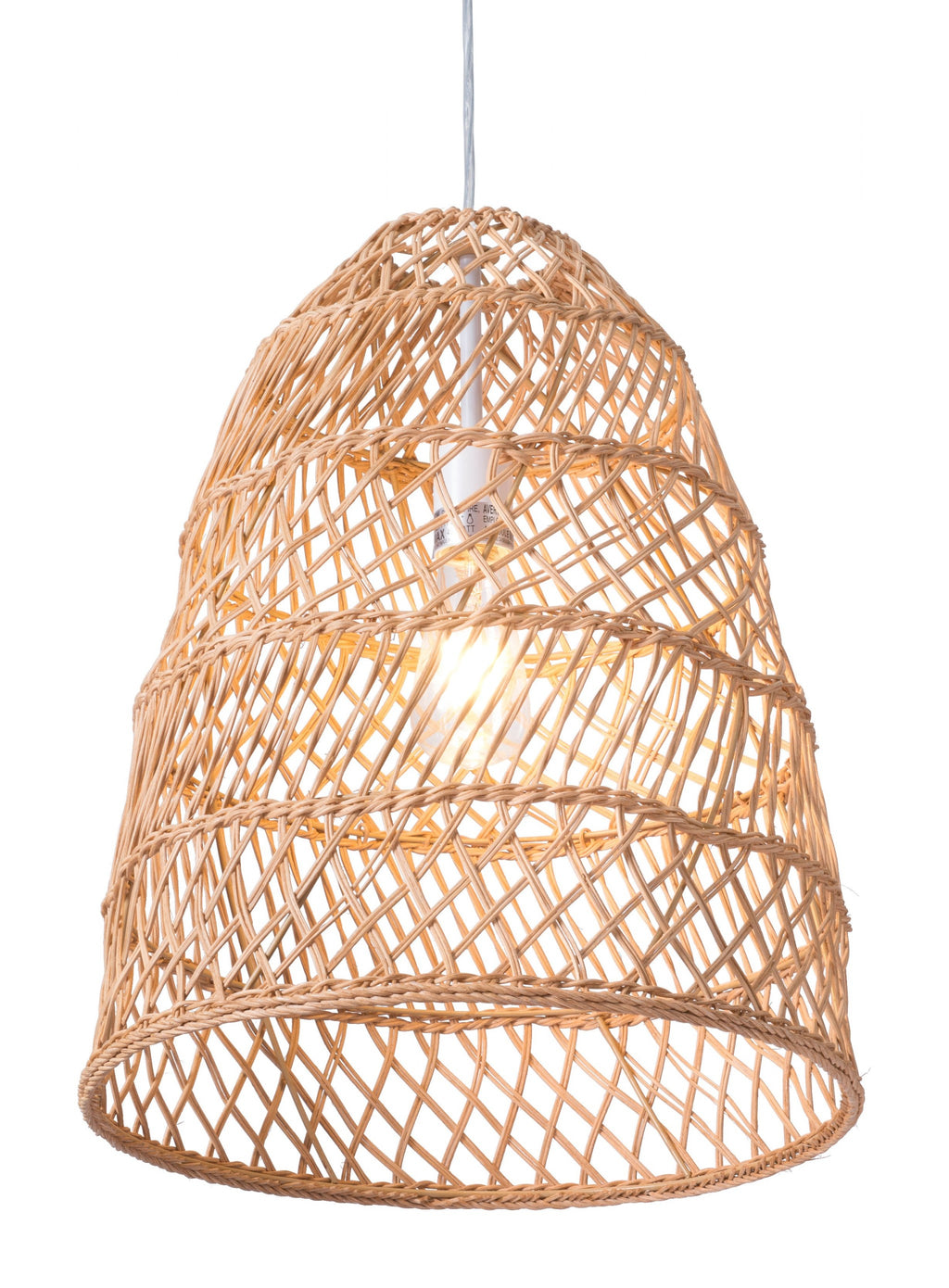 Natural Basket Ceiling Lamp - 99fab 