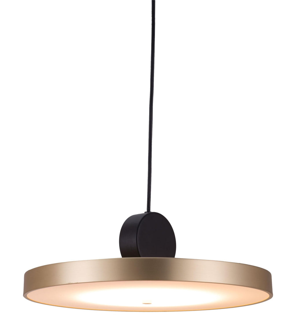 Gold Flat Deco Ceiling Lamp - 99fab 