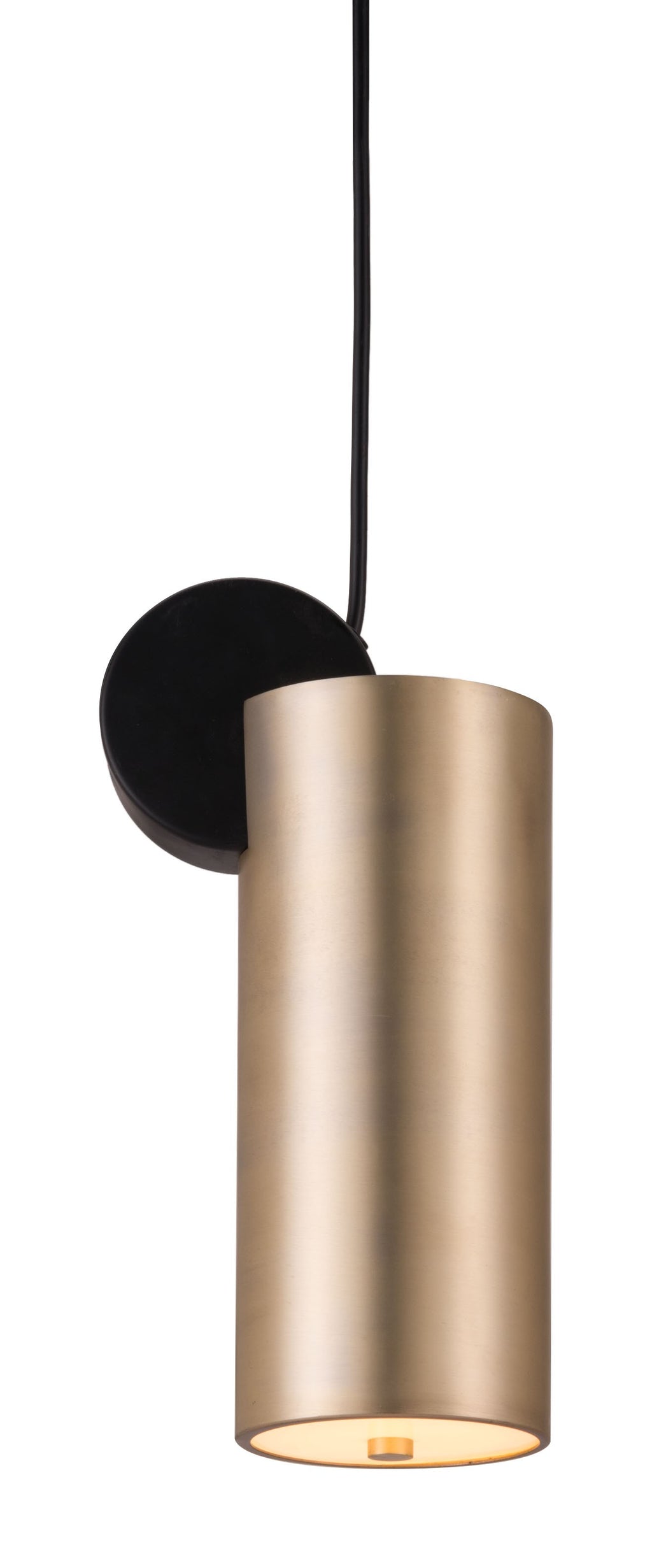 Gold Deco Cylinder Ceiling Lamp - 99fab 