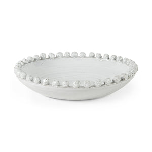 Off White Ceramic Centerpiece Bowl