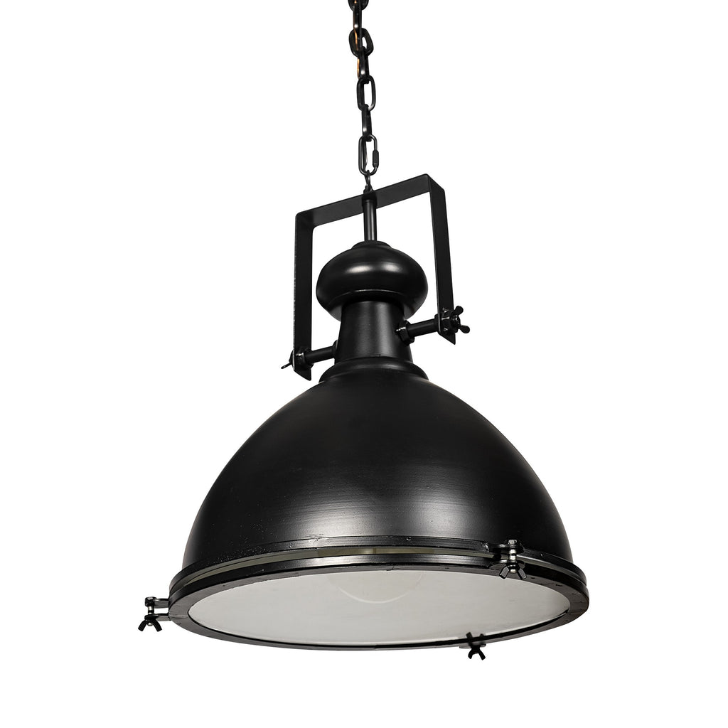 Industrial Black Metal Hanging Pendant Light - 99fab 