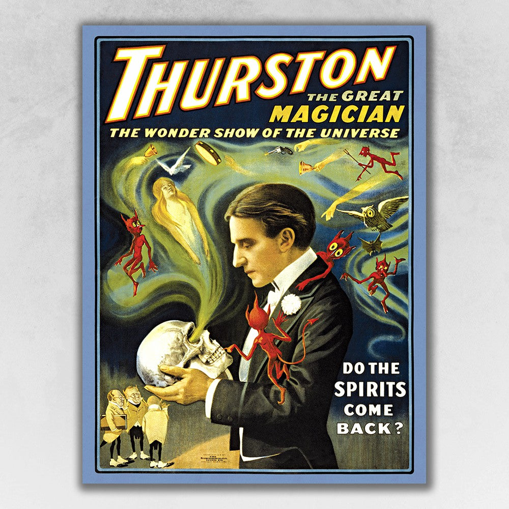 Thurston Spirits Vintage Magic Unframed Print Wall Art - 99fab 