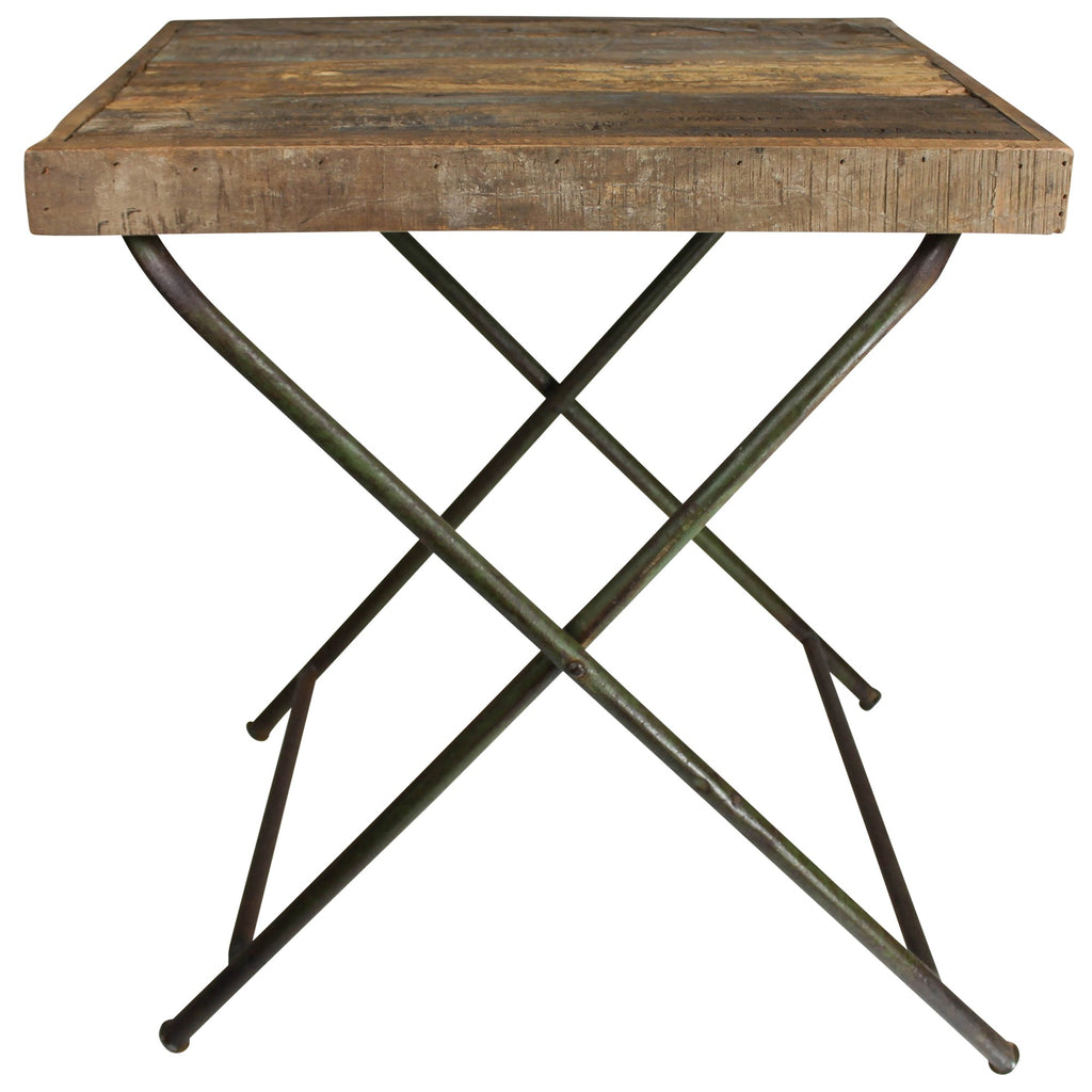 Reclaimed Wood Folding Table - 99fab 