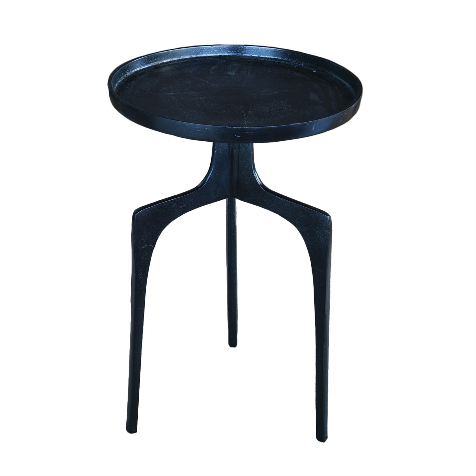 Contemporary Blue Side Table