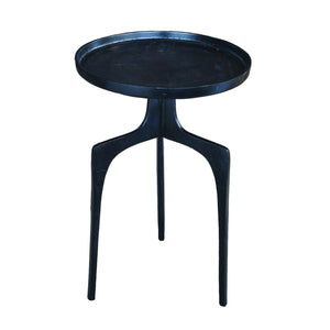 Contemporary Blue Side Table