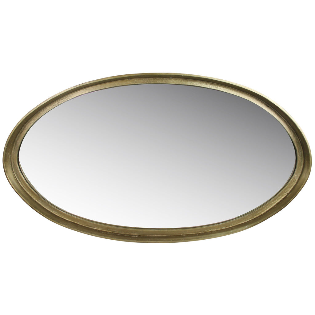 Gold Framed Oval Mirror - 99fab 